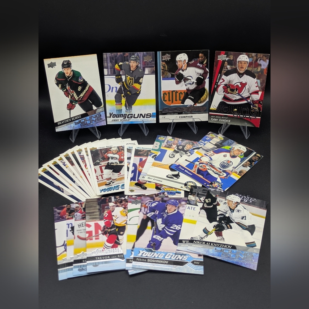 29 Upper Deck Hockey Young Guns Card Collection Lot Various Years Rookies RC